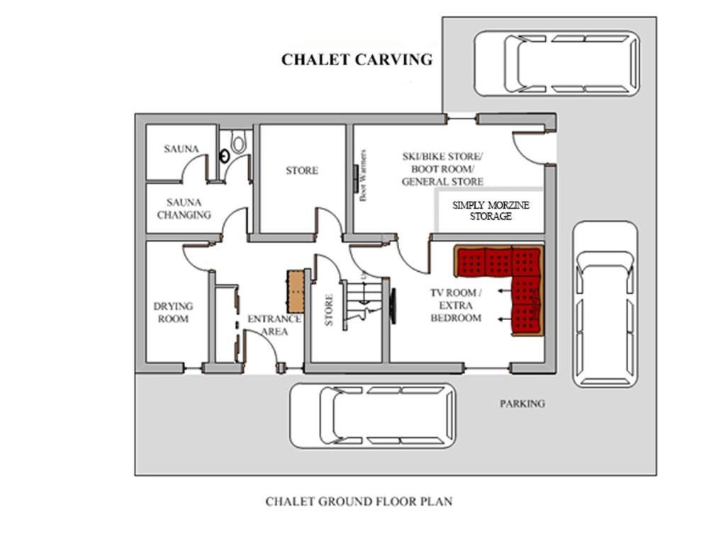 Simply Morzine - Chalet Carving Екстер'єр фото